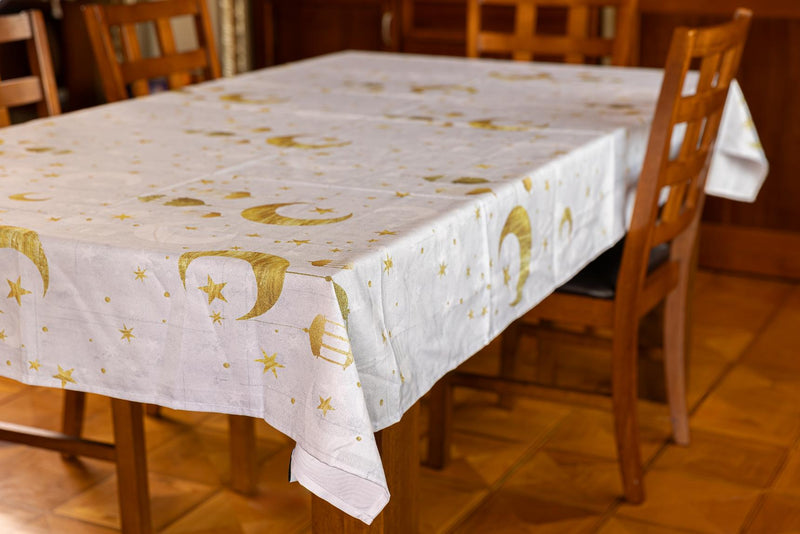 The Magical Golden crescents table cover (M)