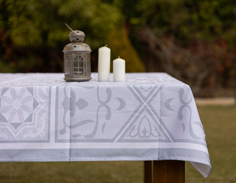 The Grey khayameya table cover