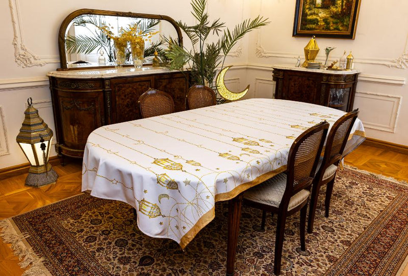 The Golden Chains and Lanterns table cover