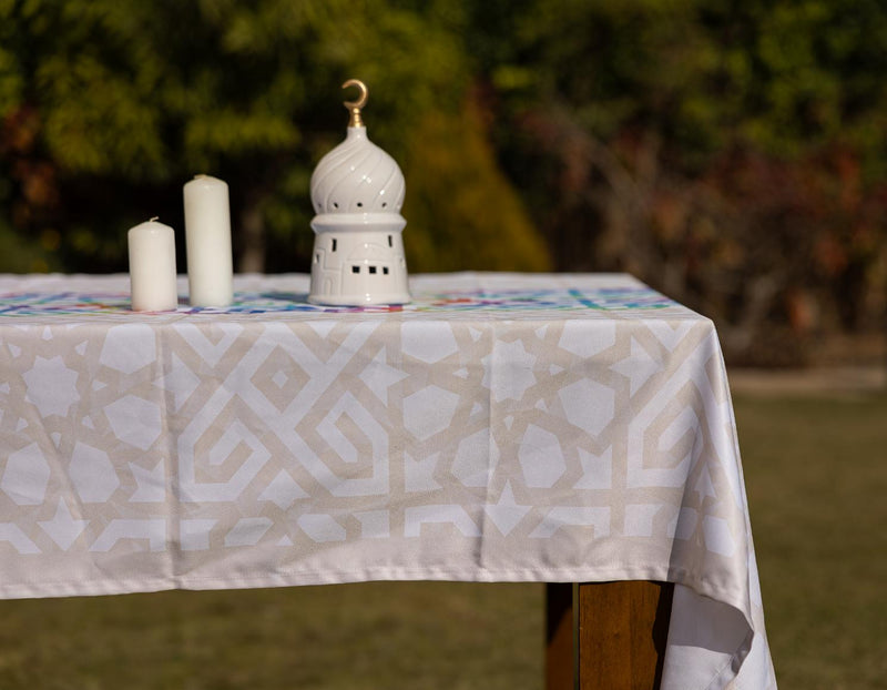 The Vibrant Islamic Art table cover