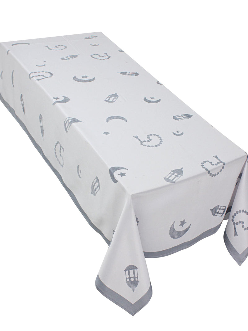 The light grey sebha table cover (M)