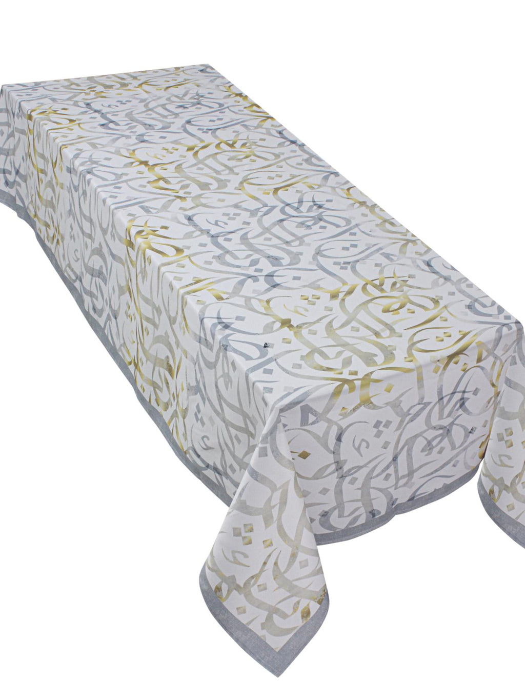 The Coloured Infusion Calligraphy table cover