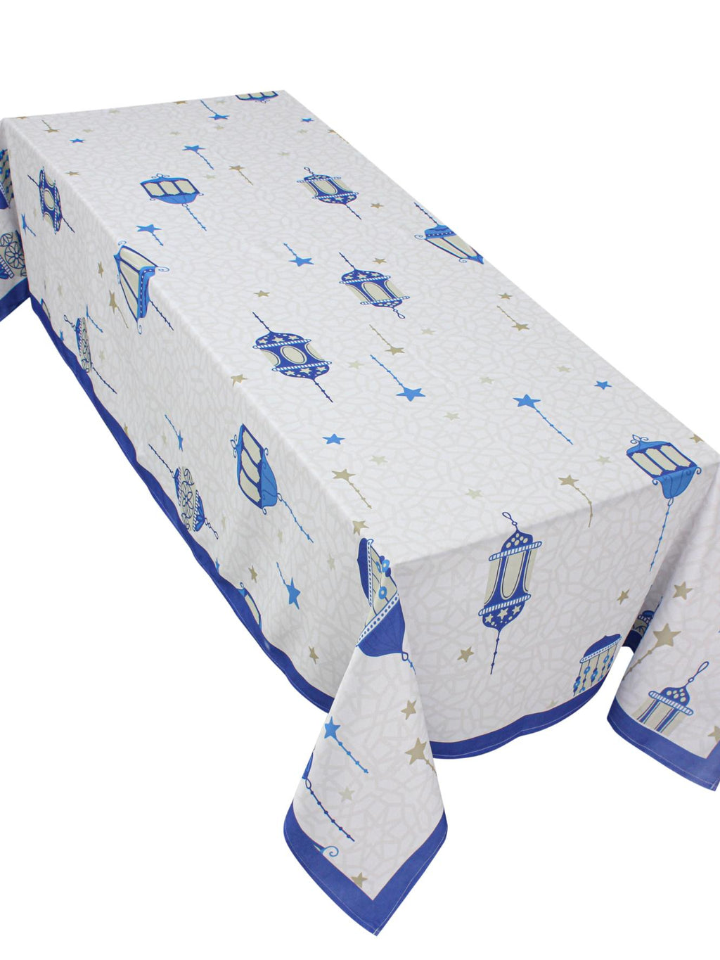 The Dangling blue lanterns table cover (M)