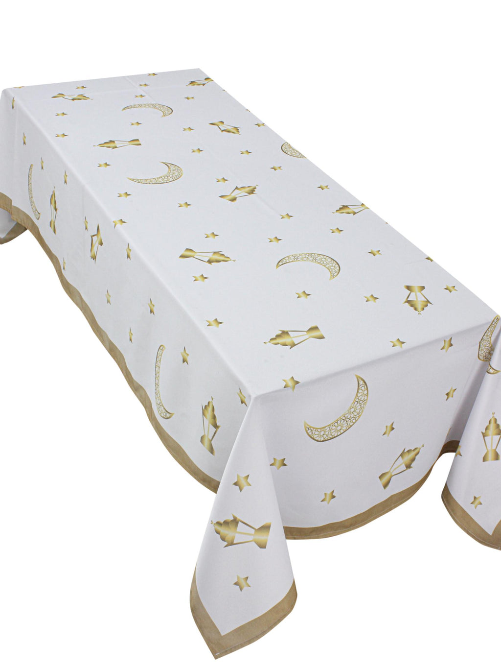 The Golden Fawanis and Crescents table cover