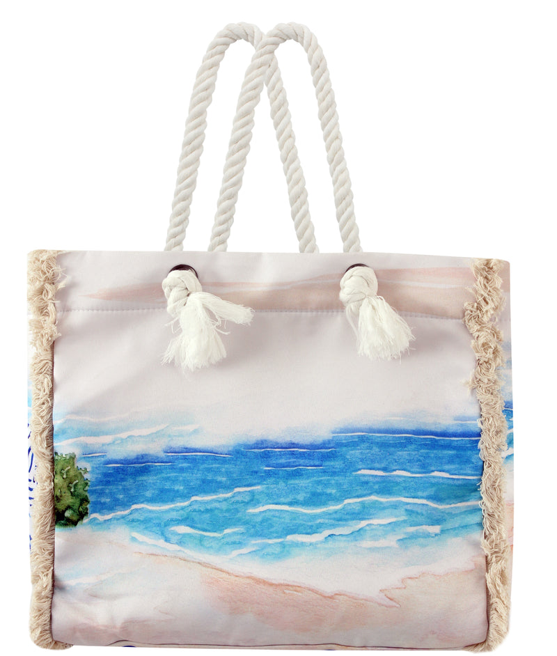 The beauty on the beach Tote bag