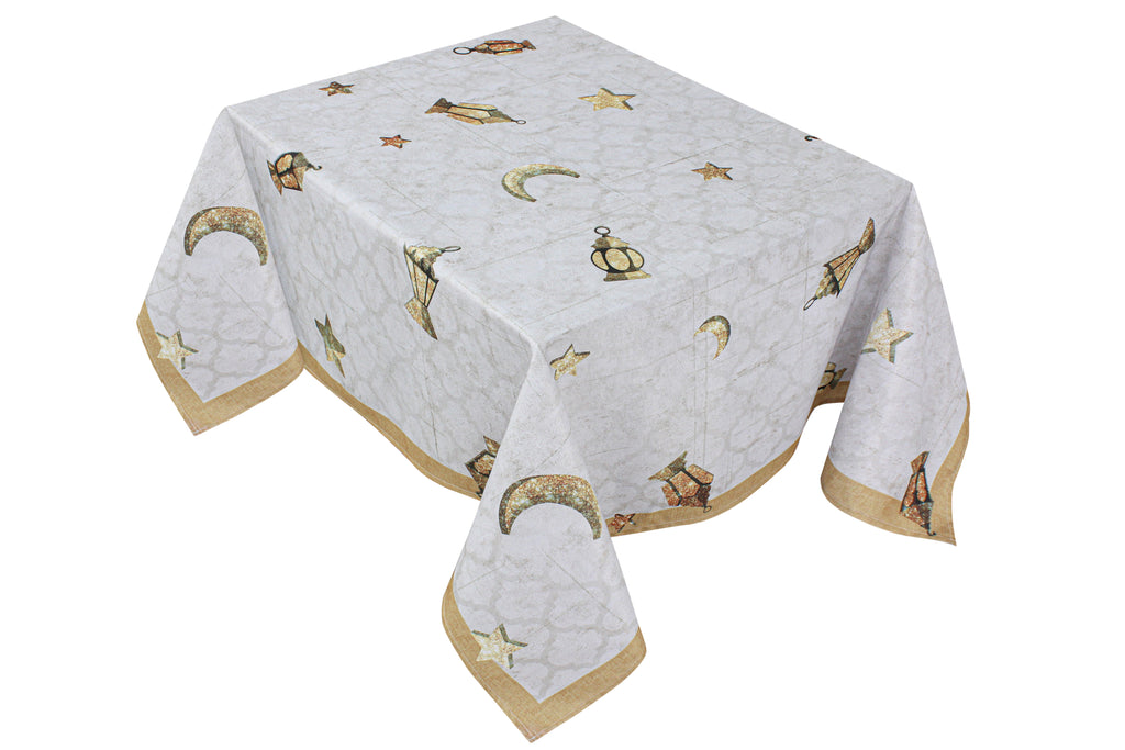 The Sparkling Ramadan icons table cover