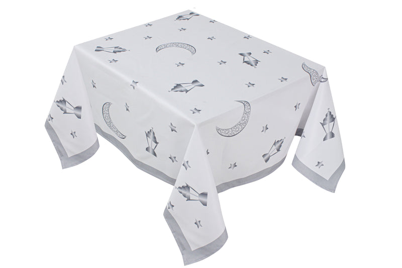 The grey lanterns table cover (S)