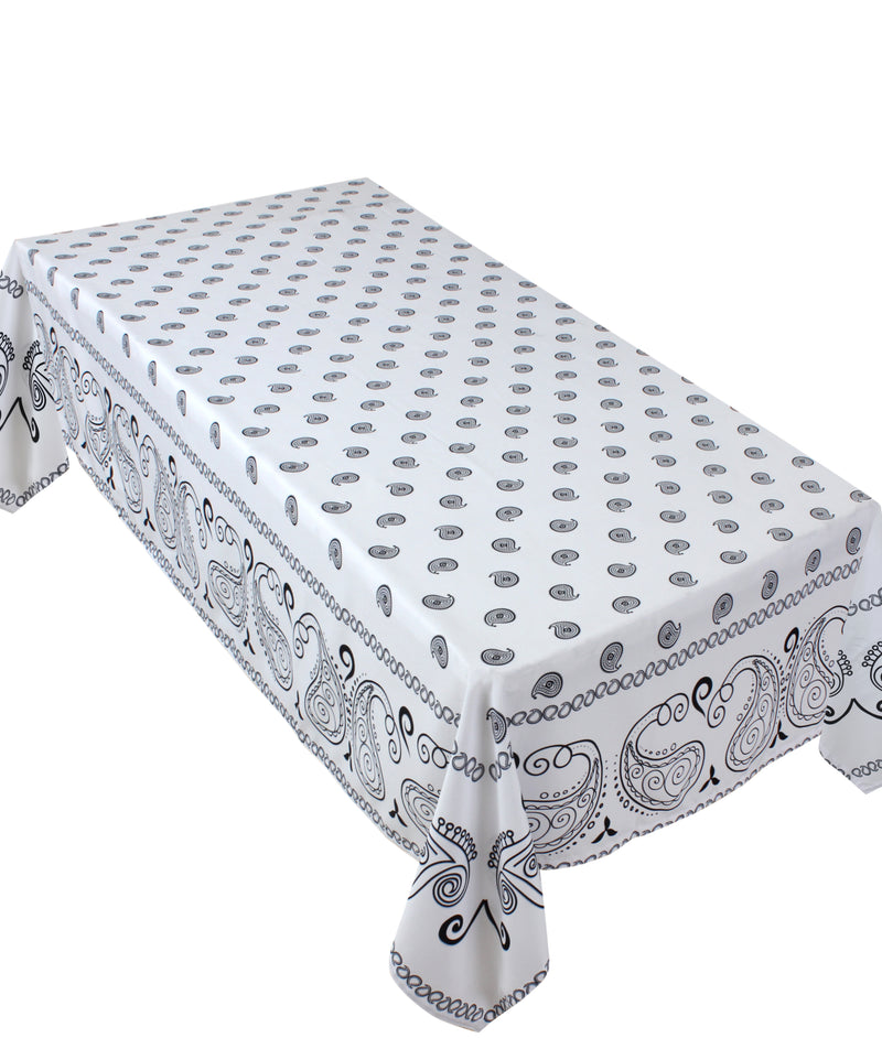 The Black bandana table cover