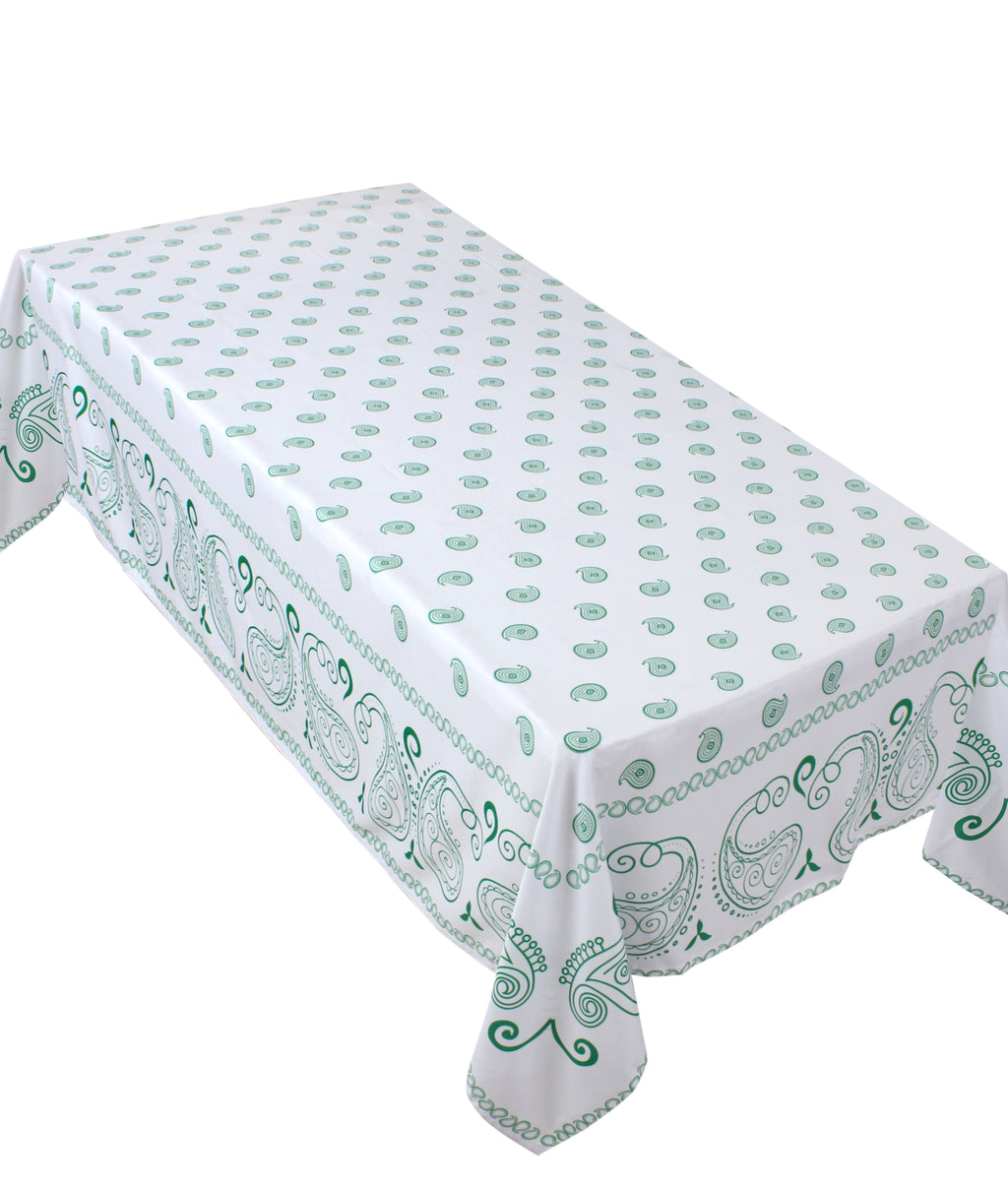 The Green bandana table cover