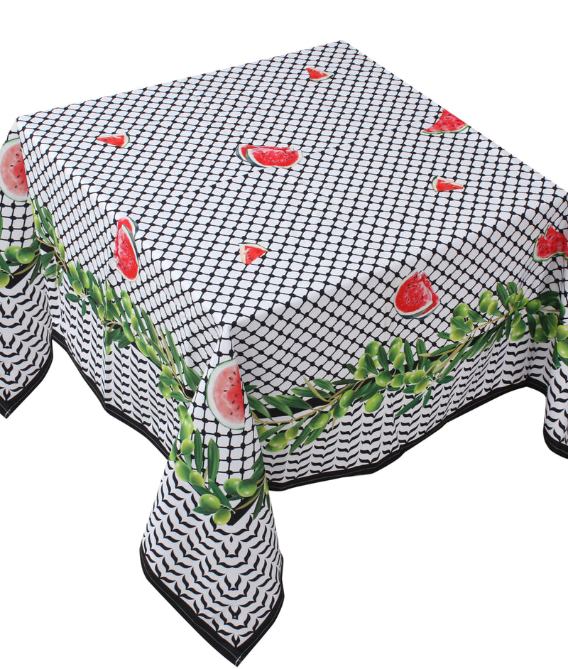 The Ramallah squared table cover