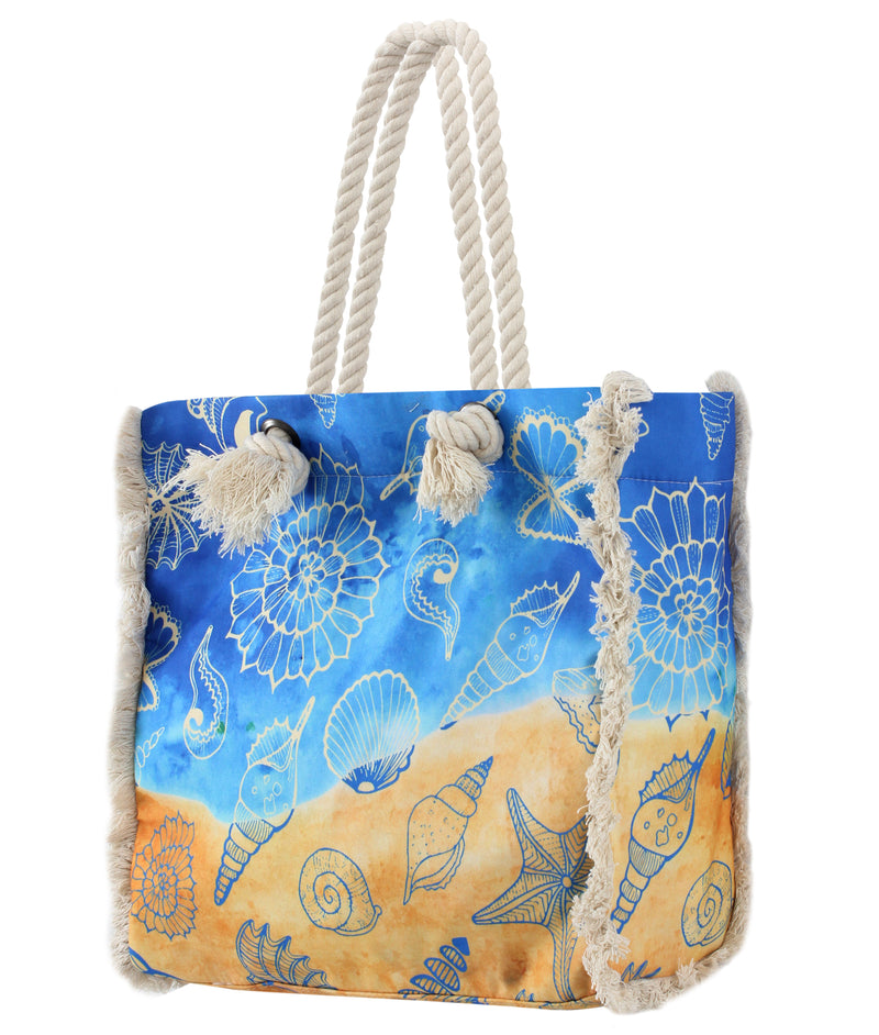 The Seashell sand and sea Tote bag