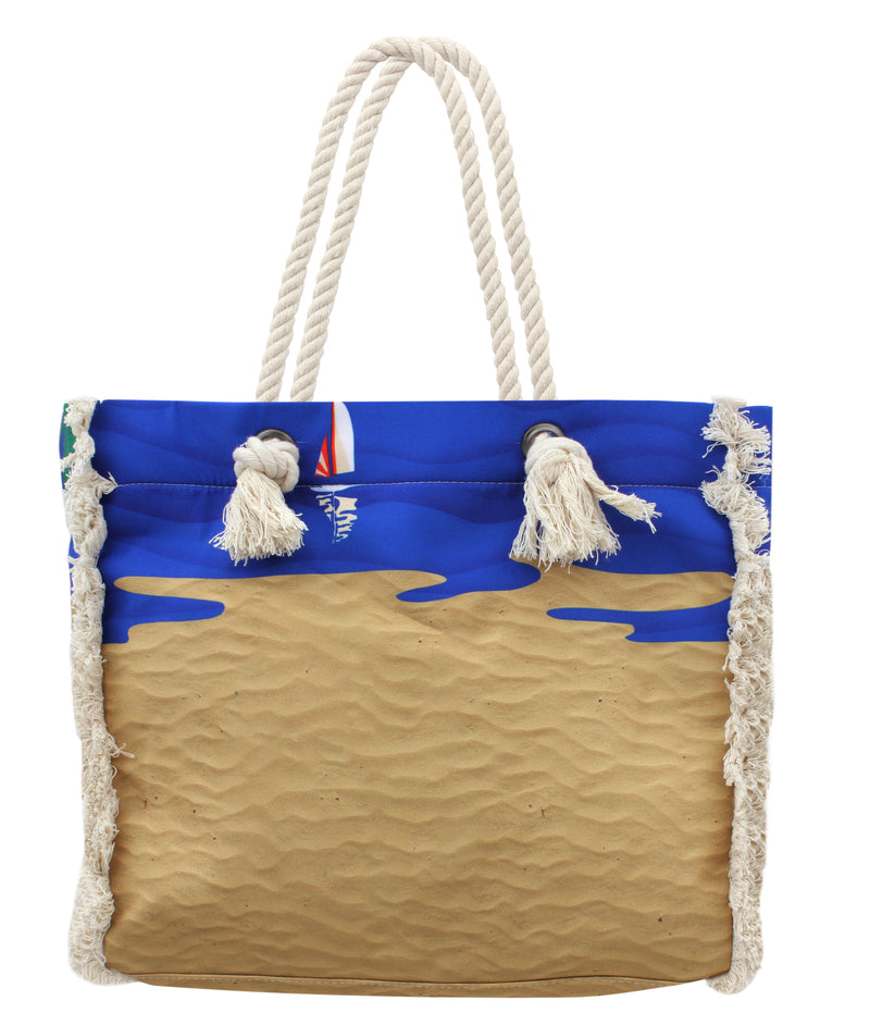 The beach lady Tote bag