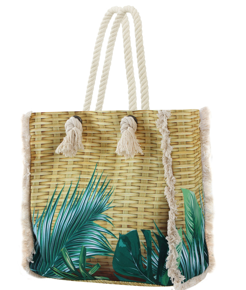 The Bamboo leaves Tote bag