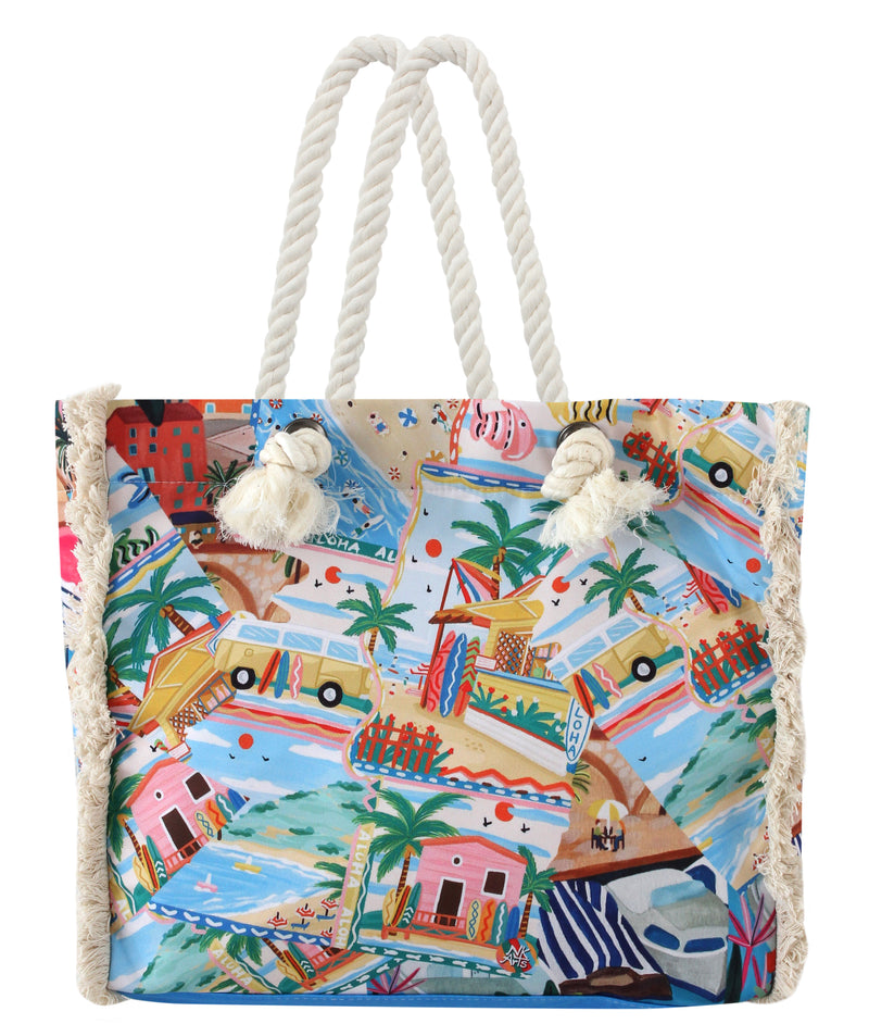 The Coastal city Tote bag