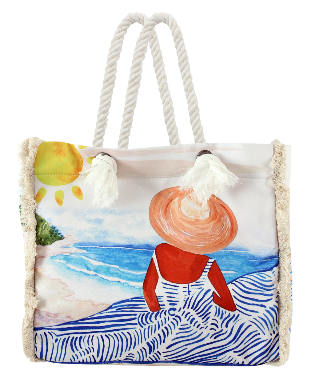 The beauty on the beach Tote bag