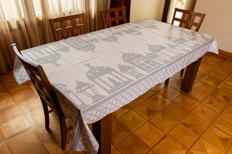 The Mega Silver lanterns table cover (M)